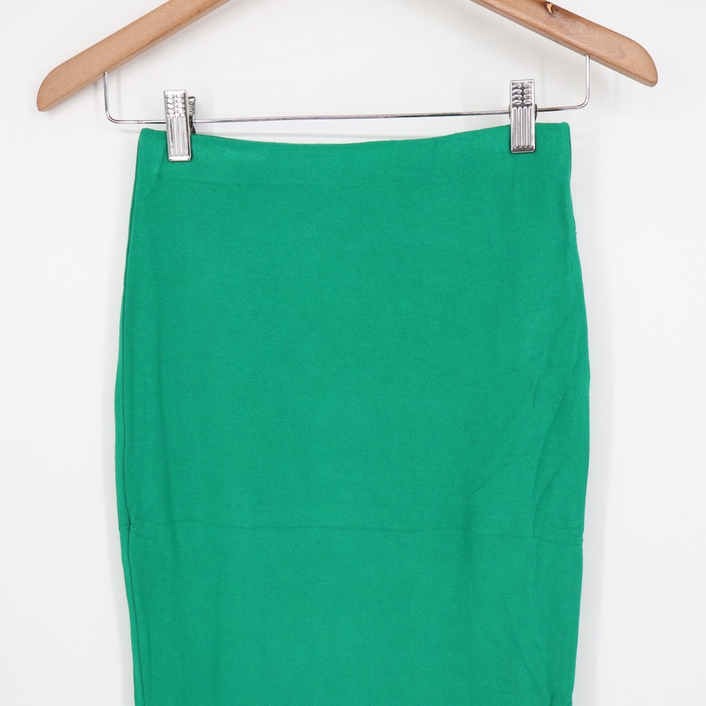 Naked Wardrobe Green Bodycon Midi Skirt NW-S0044 Size Medium Mens Womens - Picture 3 of 8